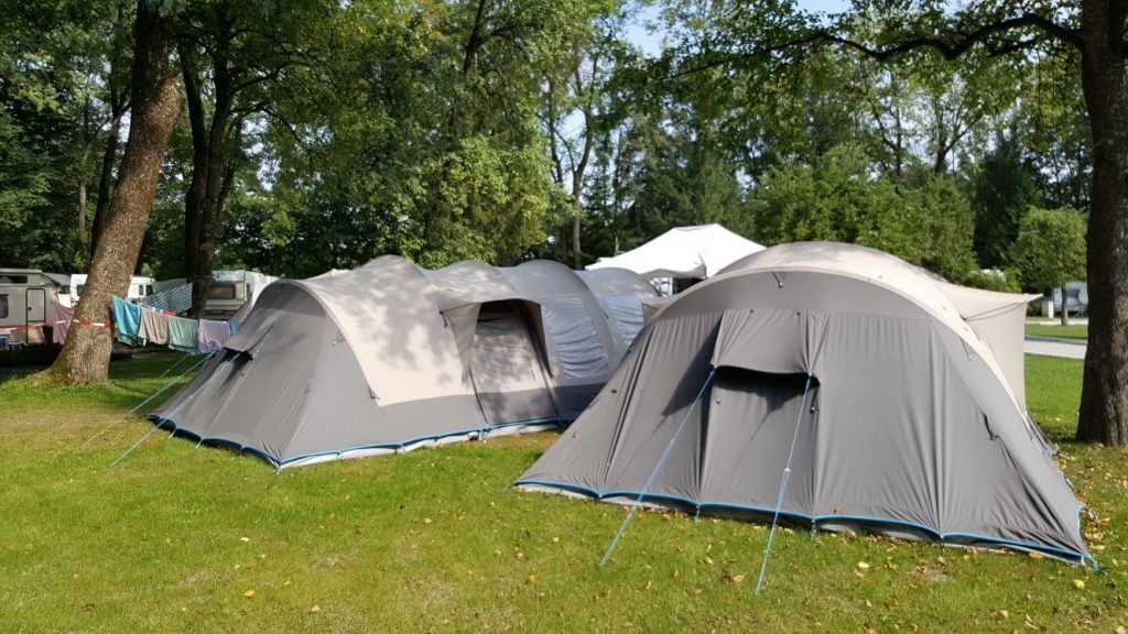 Campingplatz Impressionen - Zelte